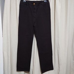 St. John High Rise Straight Leg Pants